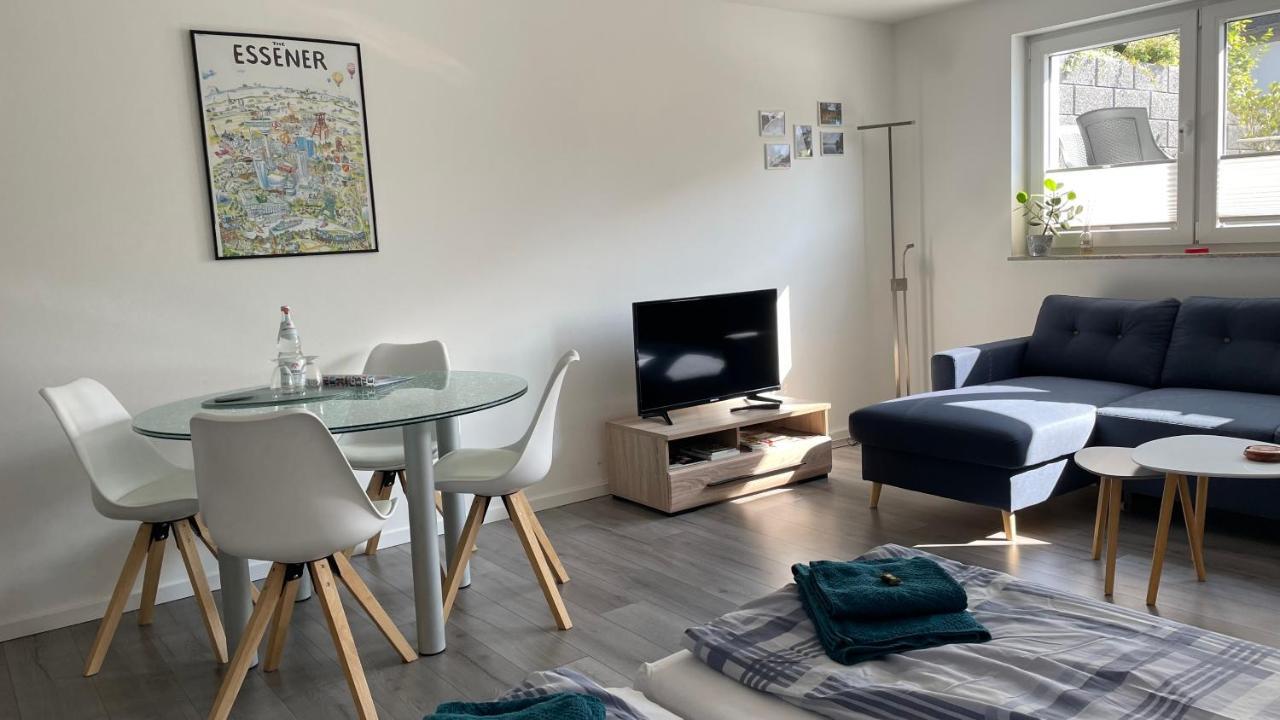 Apartmán Schicht Am Bach Essen Exteriér fotografie