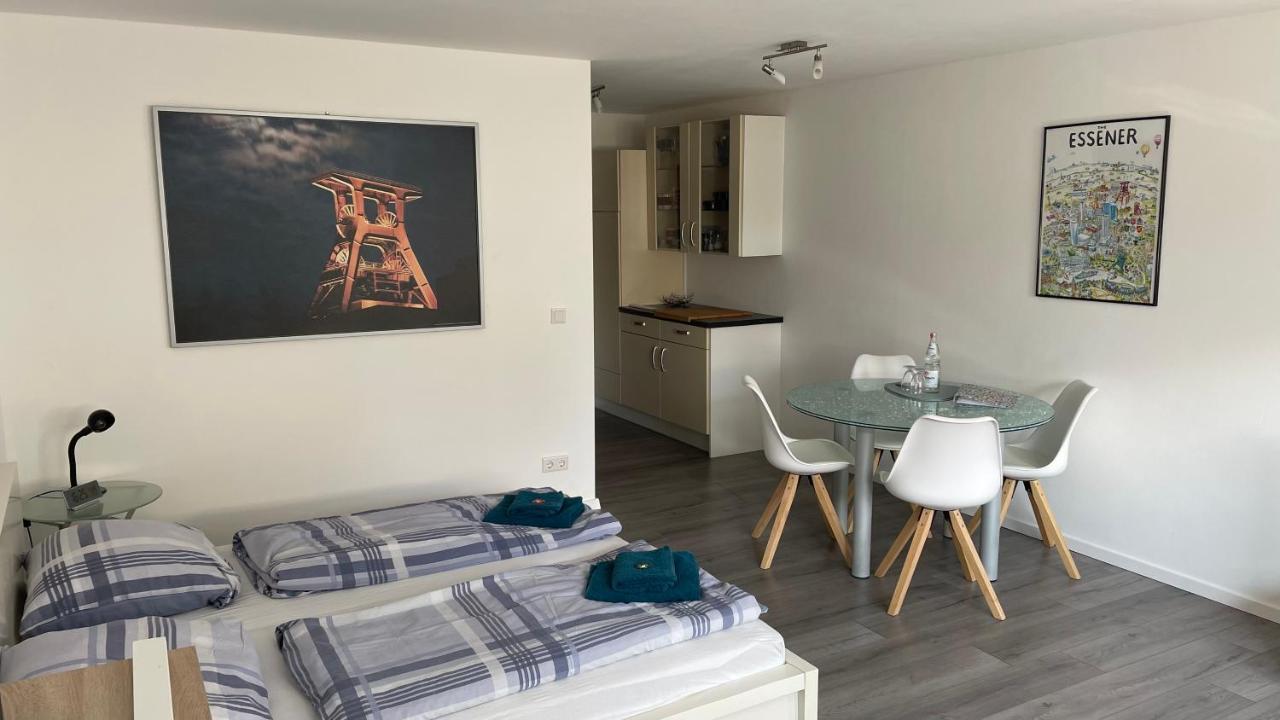 Apartmán Schicht Am Bach Essen Exteriér fotografie